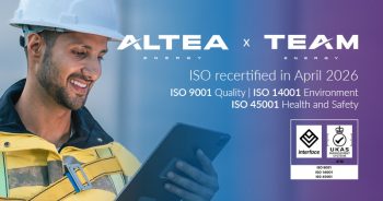 Altea Energy renouvelle ses certifications ISO 9001, 14001 et 45001 : un engagement QHSE qui grandit avec le Groupe